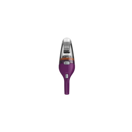 BLACKDECKER DustBuster NVC115W Vacuum Cleaner 8W - Powerful & Compact 0.385L - Eggplant Color - Perfect for Quick Cleanups!